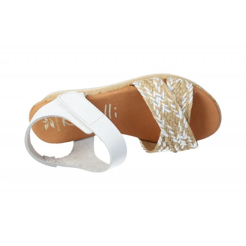 5206 SANDALIAS YUTE color BLANCO